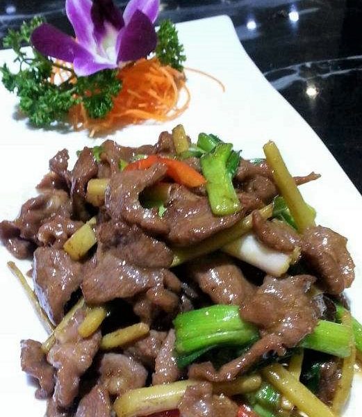 77. 姜葱羊肉 Lamb with Shallots