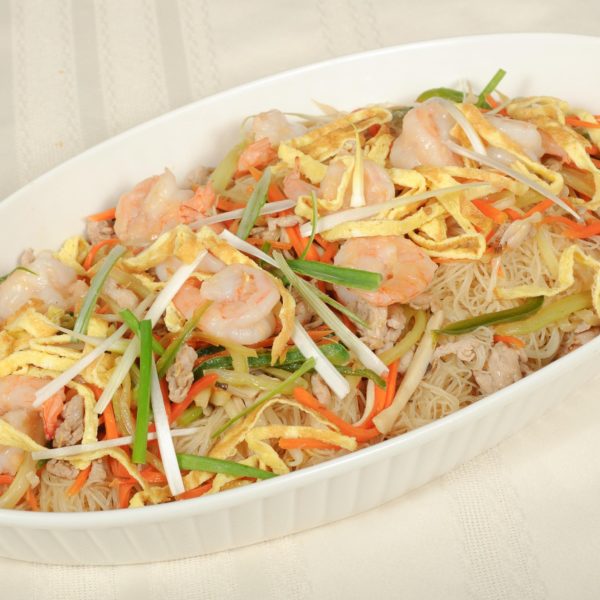 虾炒米 Vermicelli fried w Shrimps