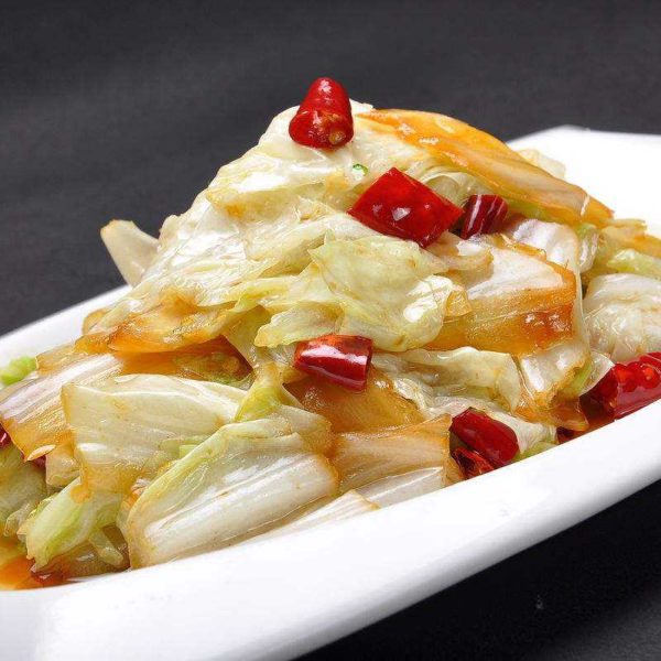 蒜蓉炒白菜 Cabbage sauteed w Garlic