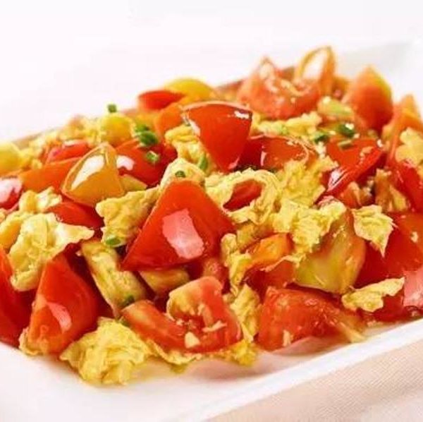 西红柿炒鸡蛋 Omelet with Tomatoes