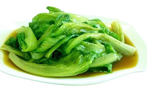 炒青菜 Lettuce with Ginger