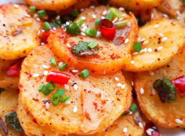 香辣土豆片 Spicy Potatoes