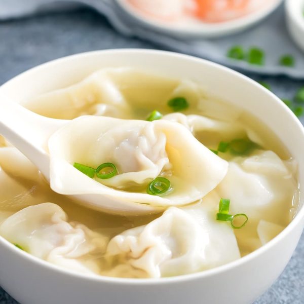 3. 云吞汤 Shrimps Wonton Soup