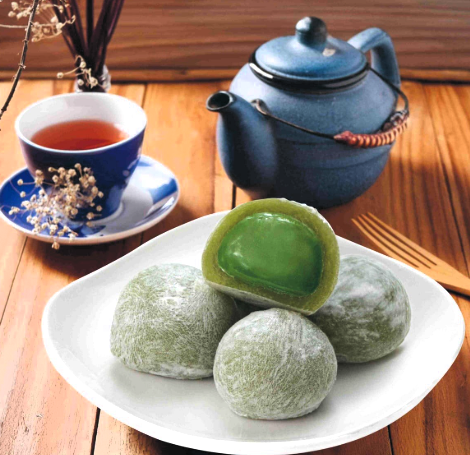 Mochi & Green Tea